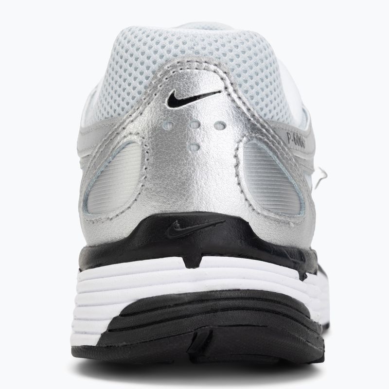 Scarpe donna Nike P-6000 white/metallic silver/black 6