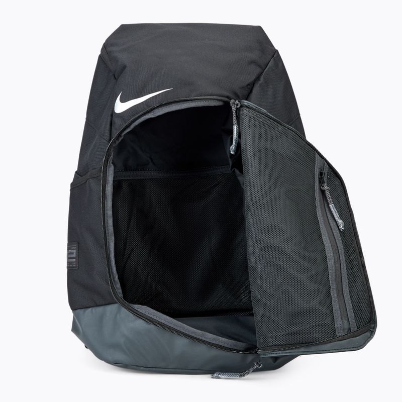 Zaino da allenamento Nike Hoops Elite 32 l nero/antracite/argento metallico 8