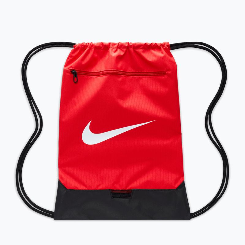 Nike Brasilia 9,5 18 l borsa università rosso / nero / bianco 6
