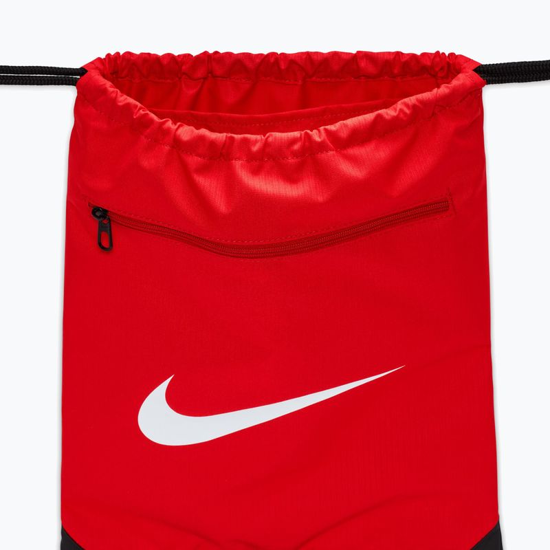 Nike Brasilia 9,5 18 l borsa università rosso / nero / bianco 8