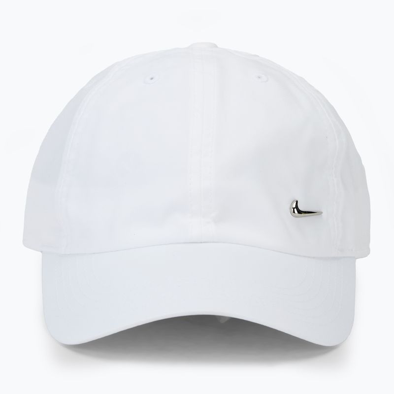 Cappello da baseball Nike Dri-FIT Club bambino bianco 2