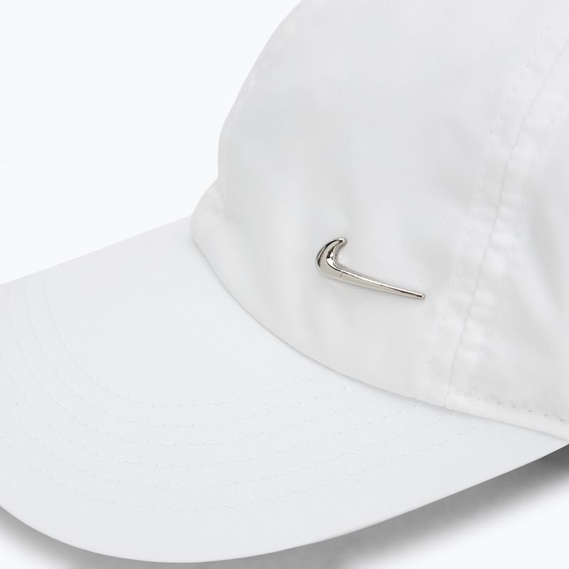 Cappello da baseball Nike Dri-FIT Club bambino bianco 3