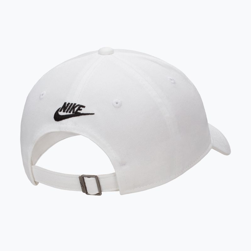 Cappellino con visiera Nike Club Unstructured JDI white/black 6