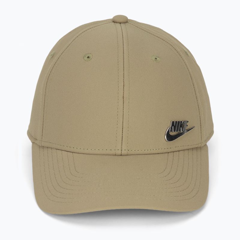 Cappellino con visiera Nike Dri-Fit Club khaki/metallic silver 2