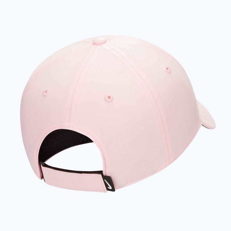 Cappellino Nike Dri-FIT Club rosa tenue/nero 2