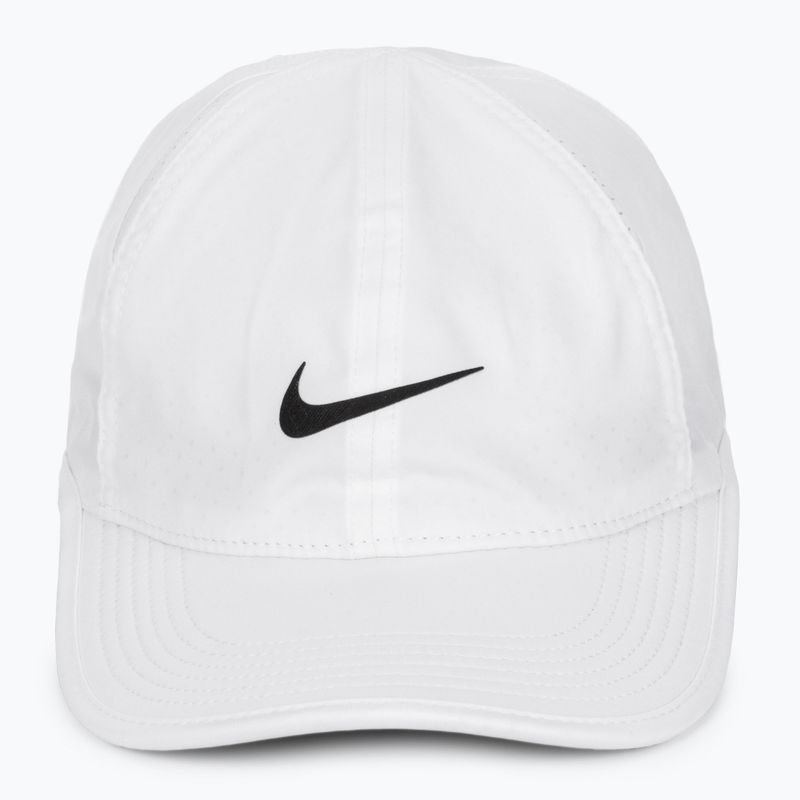 Nike Dri-Fit Club Cap Unstructured Featherlight bianco/nero 2