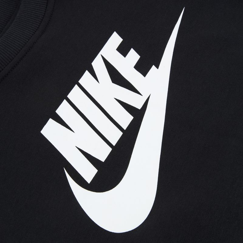 Felpa da bambino Nike Sportswear Club Fleece Comet Black/White 3