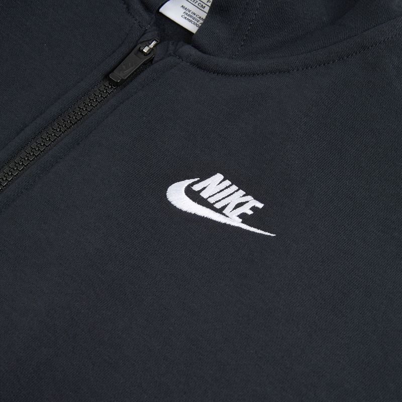 Felpa Nike Sportswear Club Fleece da bambino FD2931-010 nero/bianco 3