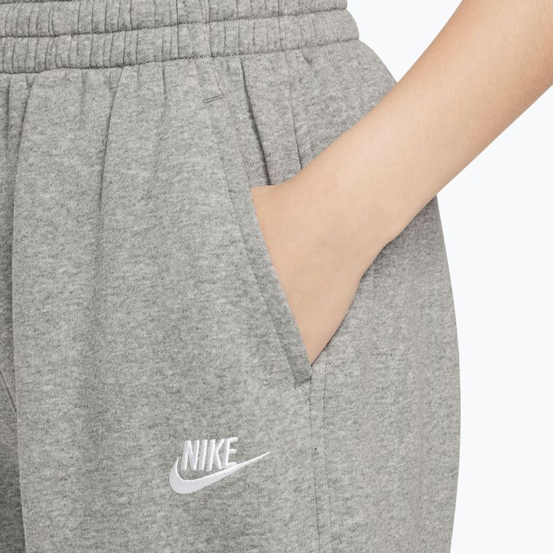 Pantaloni bambini Nike Sportswear Club Fleece dark grey heather/base grey/white 3
