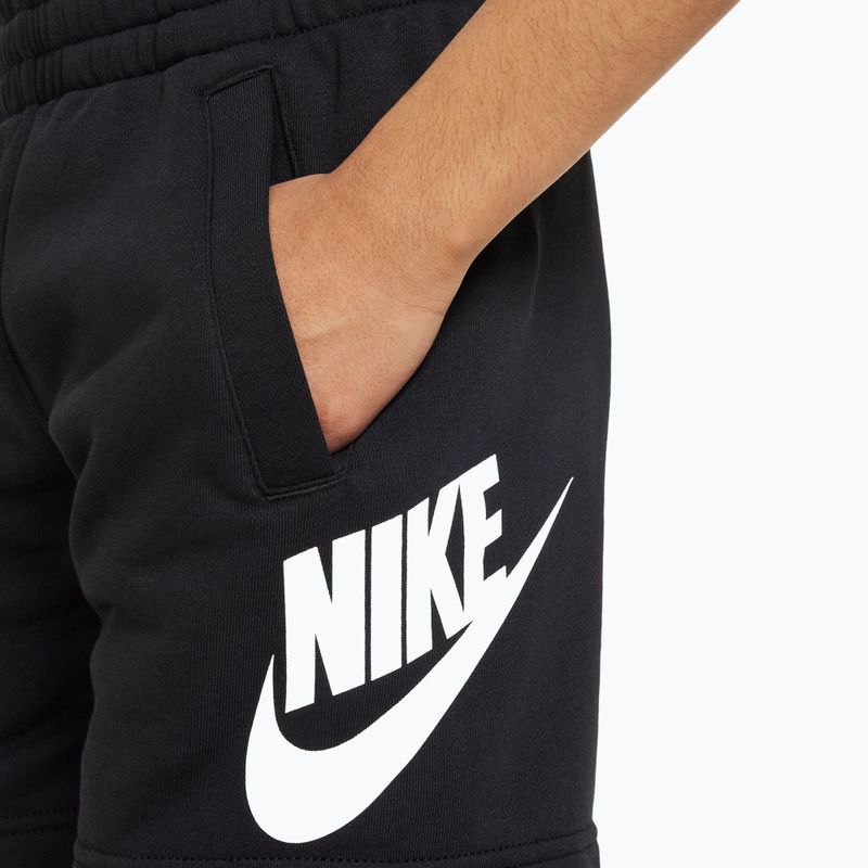 Pantaloncini per bambini Nike Sportswear Club Fleece black/white 6