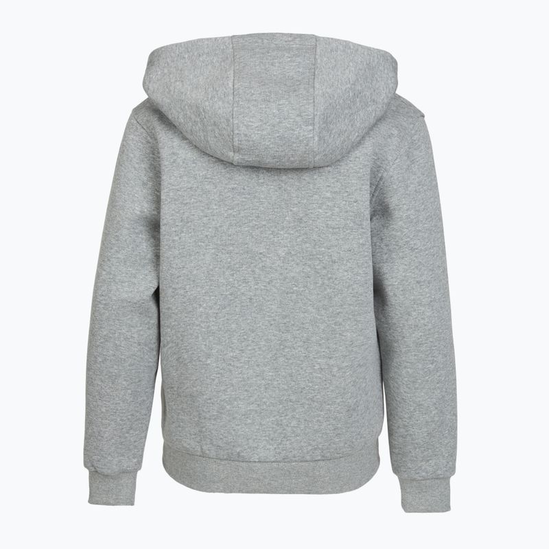 Felpa bambini Nike Sportswear Club Fleece dark grey heather/base grey/white 2