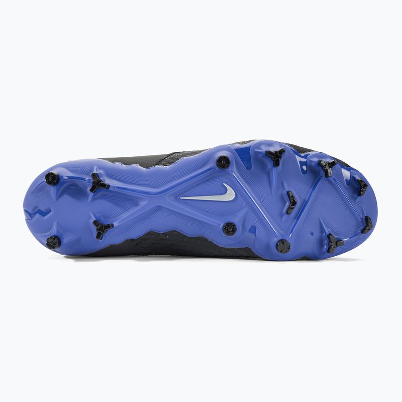 Scarpe da calcio Nike Phantom GX Academy DF FG/MG nero/cromo/hyper royal 5