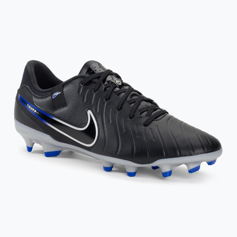 Nike Tiempo Legend 10 Academy MG scarpe da calcio nero / cromo / iper reale