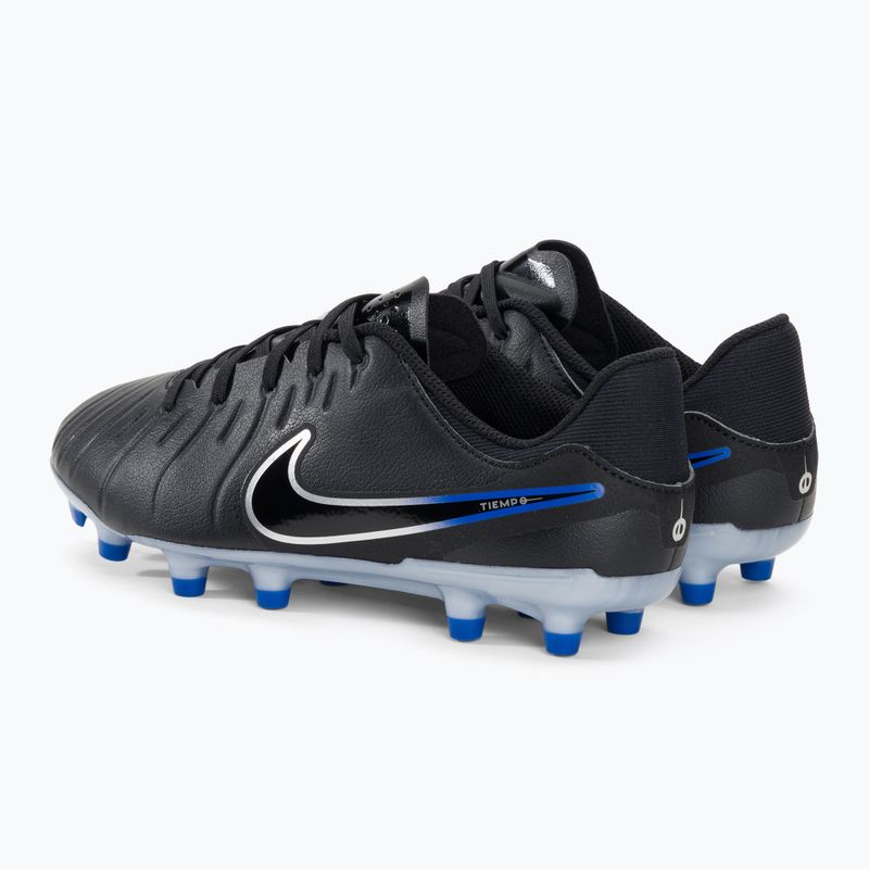 Scarpe da calcio per bambini Jr Legend 10 Academy FG/MG nero/cromo/iper real 3