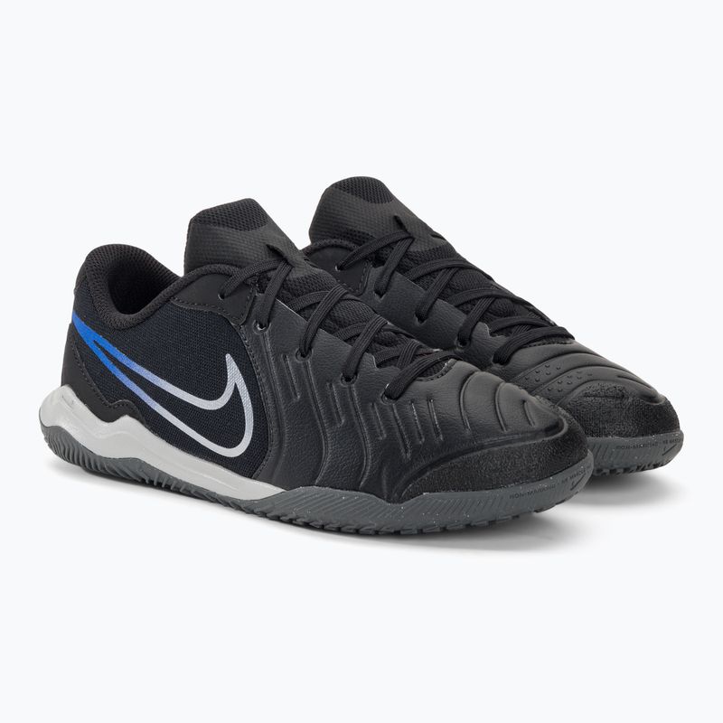 Scarpe da calcio per bambini Nike Jr Legend 10 Academy IC nero/cromo/iper real 4