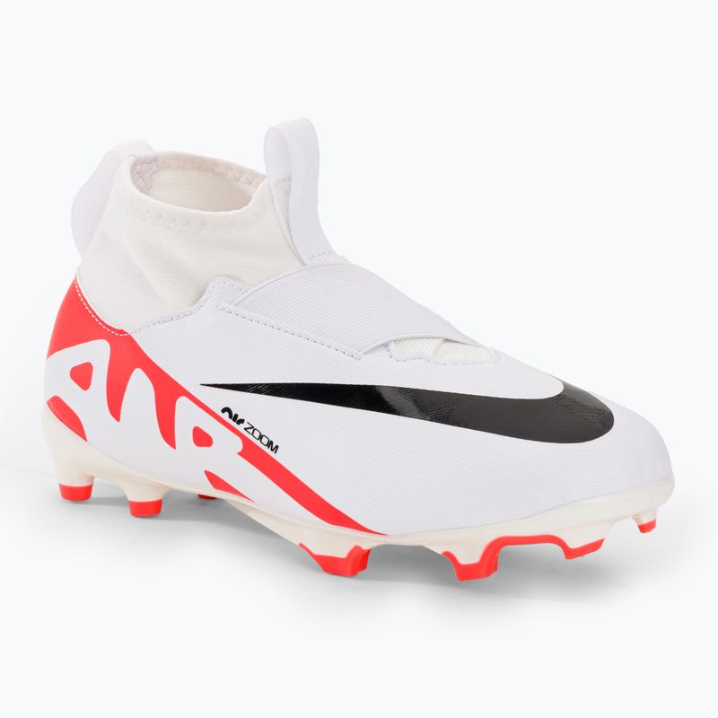 Scarpe da calcio per bambini Nike JR Zoom Mercurial Superfly 9 Academy FG/MG brillante cremisi/nero/bianco