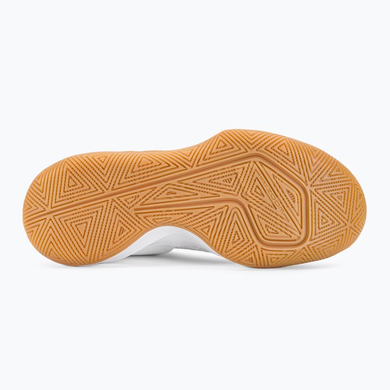 Scarpe da pallavolo Nike Zoom Hyperspeed Court SE bianche/argento metallico gomma 5