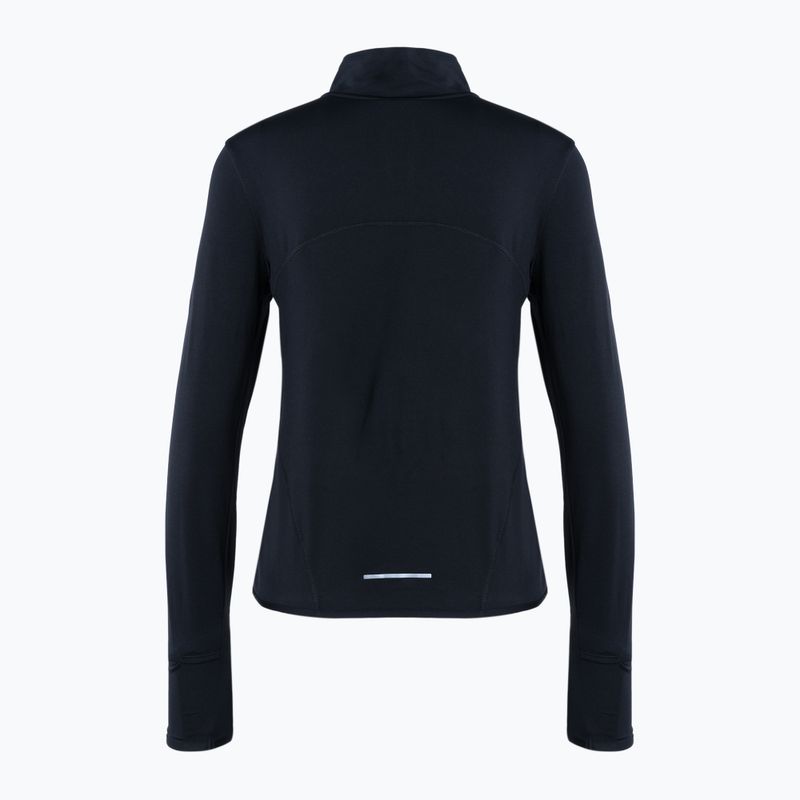 Donna Nike Swift Element UV 1/4-Zip running a maniche lunghe nero 7