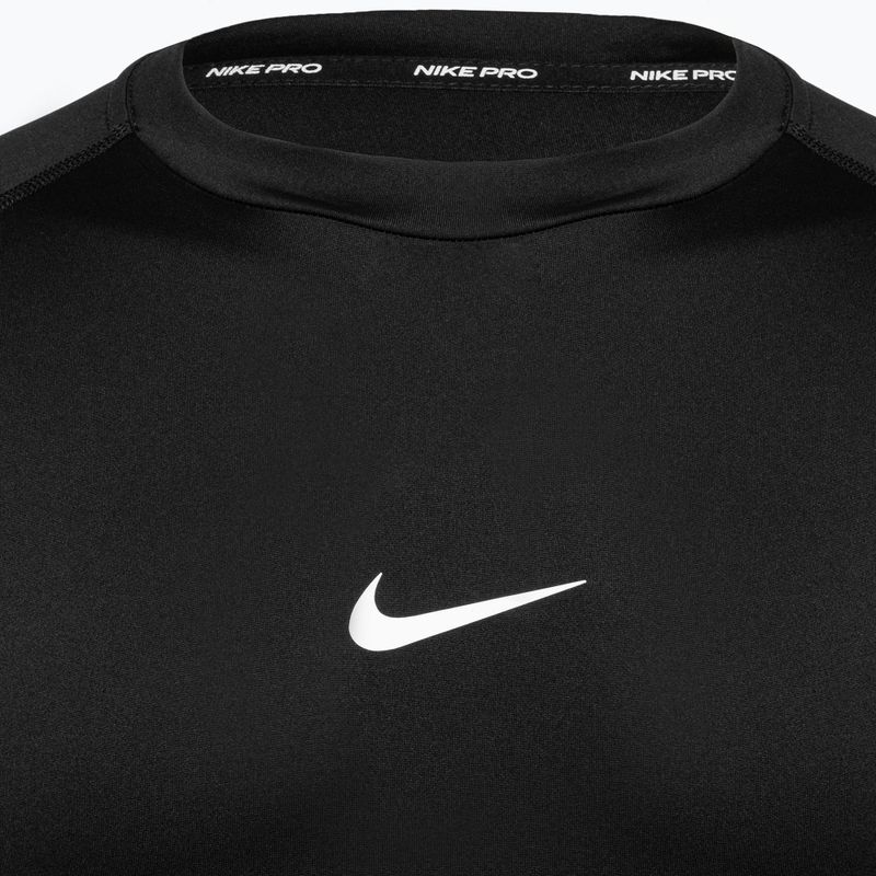 Uomo Nike Pro Dri-Fit Tight Fitness Longsleeve nero/bianco 3