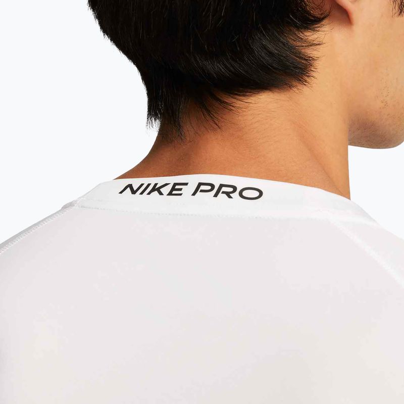 Maglia da allenamento uomo Nike Pro Dri-Fit Tight Fitness white/black 5