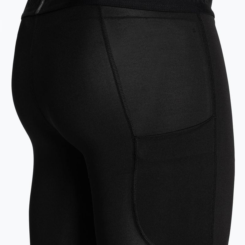 Leggings da allenamento Nike Pro Dri-FIT Tight Uomo nero/bianco 4