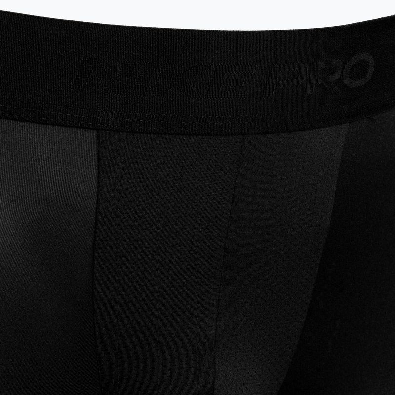 Pantaloncini da allenamento Nike Pro Dri-Fit Fitness da uomo, nero/bianco 4