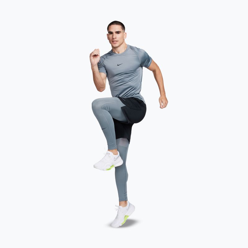 Leggings da uomo Nike Pro Warm smoke grey/black 2