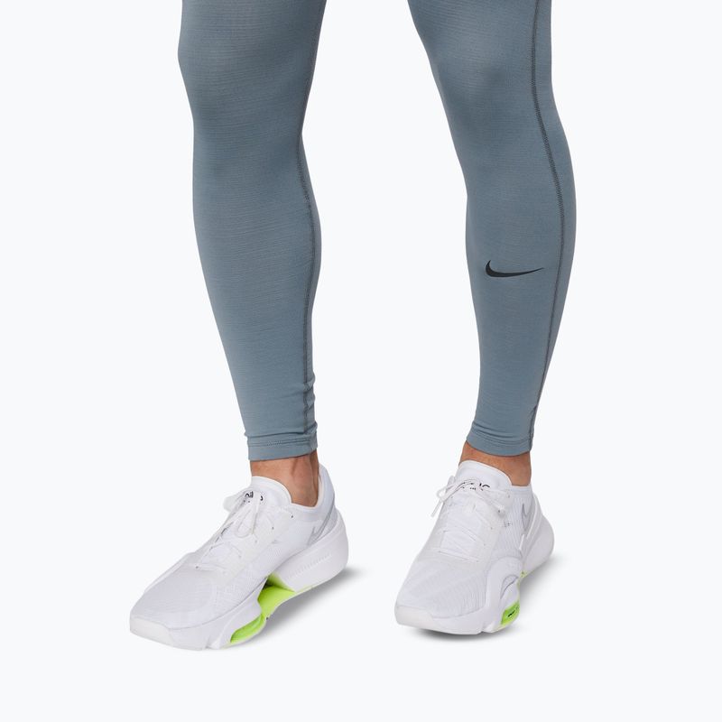 Leggings da uomo Nike Pro Warm smoke grey/black 6