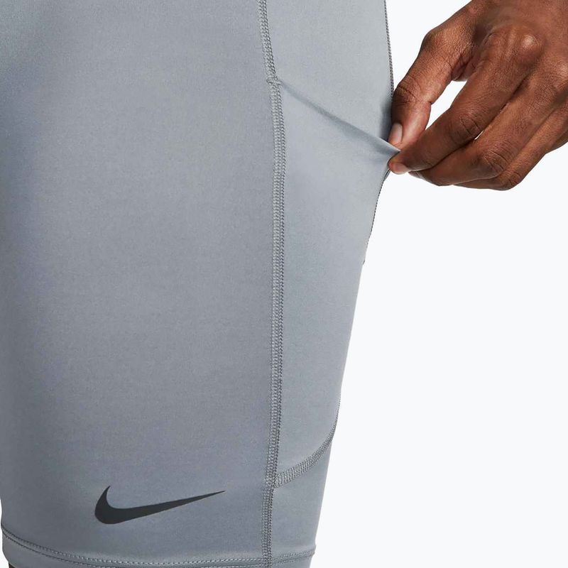 Pantaloncini da allenamento da uomo Nike Pro Dri-Fit Fitness Long smoke grey/black 6