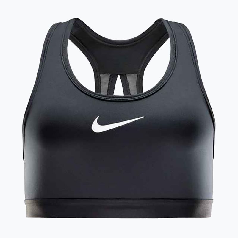 Reggiseno sportivo Nike Swoosh High Support black/iron grey/white 9