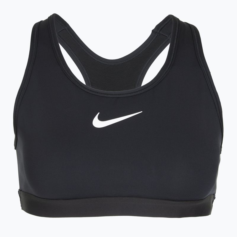 Reggiseno sportivo Nike Swoosh High Support black/iron grey/white 6