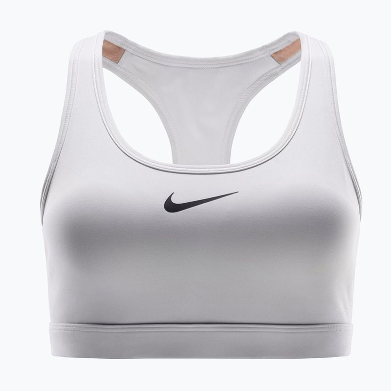 Reggiseno sportivo Nike Swoosh Medium Support white/stone mauve/black 6