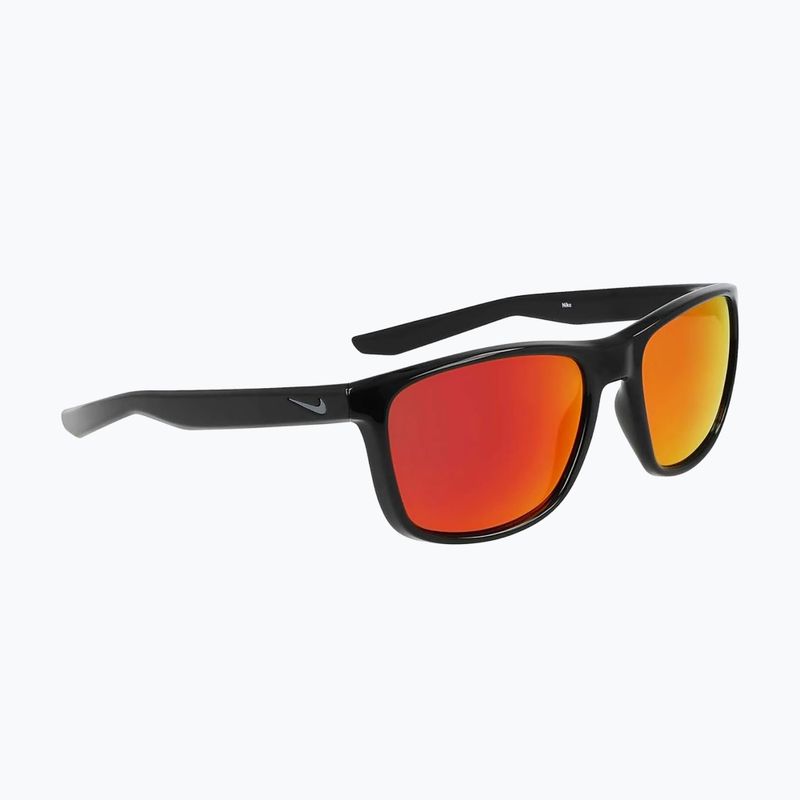 Occhiali da sole Nike Essential Endeavor M nero/rosso specchiato