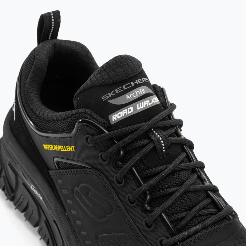 Scarpe SKECHERS Arch Fit Road Walker Recon nere da uomo 8