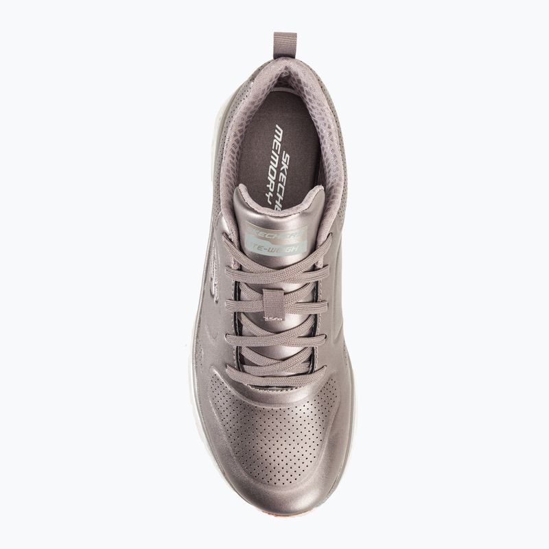 SKECHERS Moda Fit Glow Up peltro scarpe da donna 6