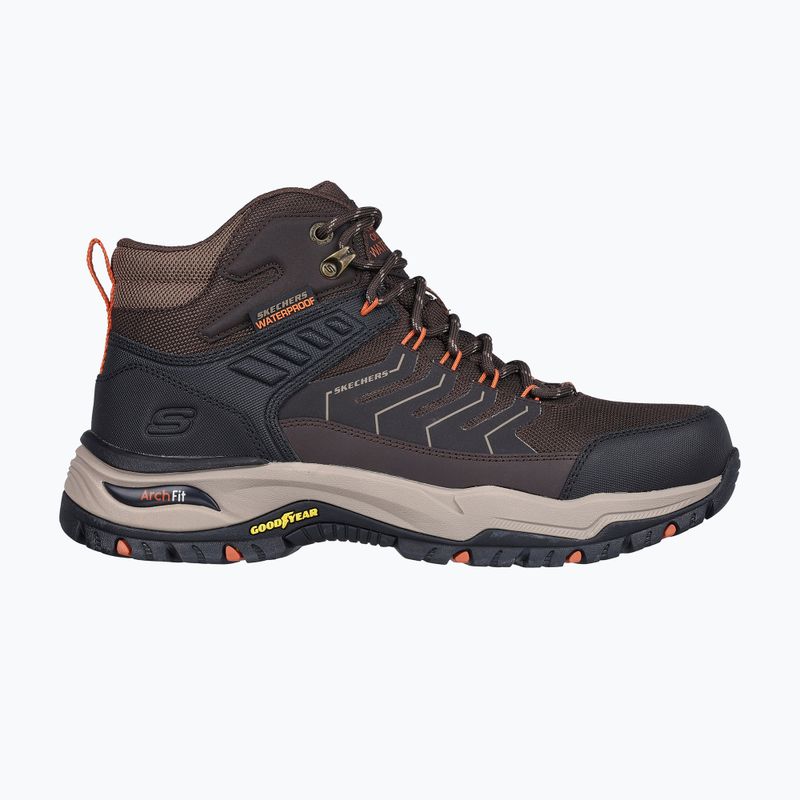 SKECHERS scarpe da uomo Arch Fit Dawson Raveno marrone 9
