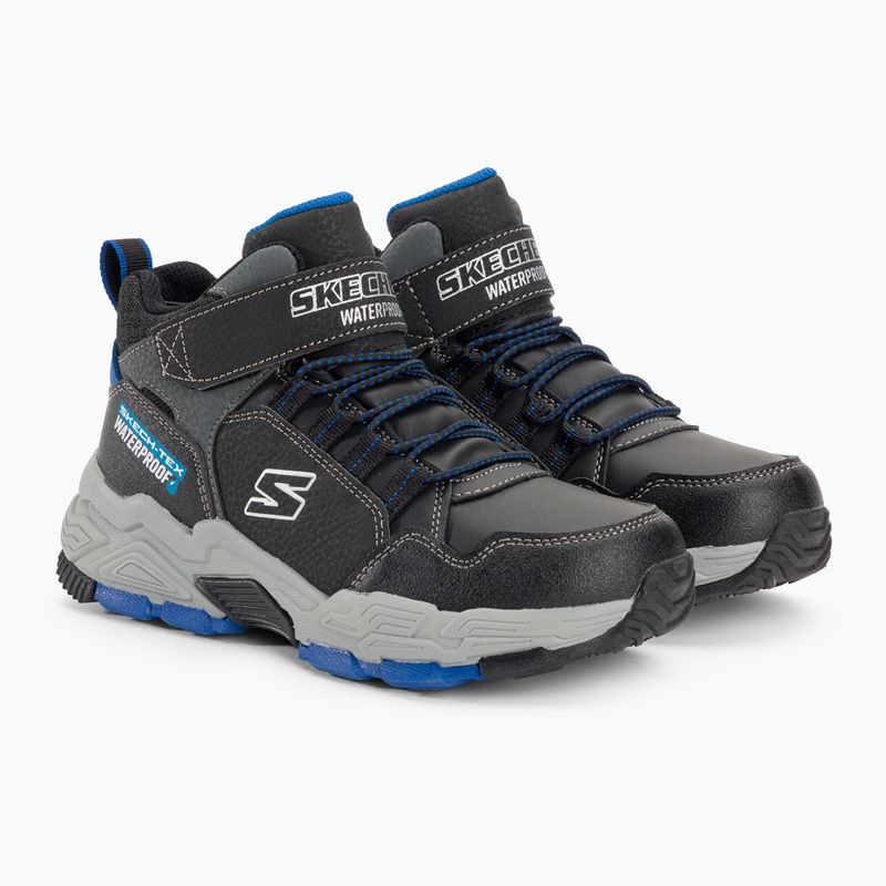 SKECHERS scarpe da bambino Drollix Venture Rush nero/royal 4