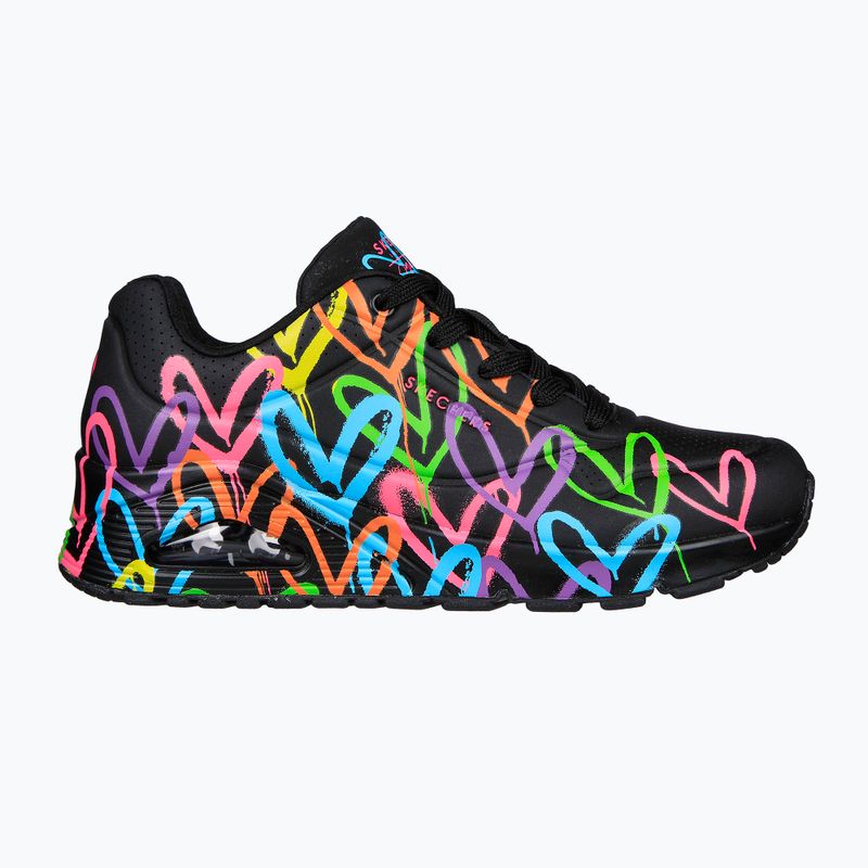 SKECHERS scarpe da donna JGoldcrown Uno Highlight Love nero/multicolore 9