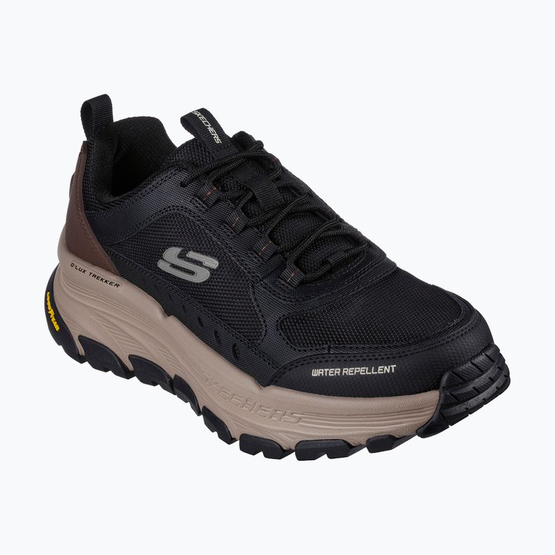 SKECHERS scarpe da uomo D'Lux Trekker nero/naturale 7