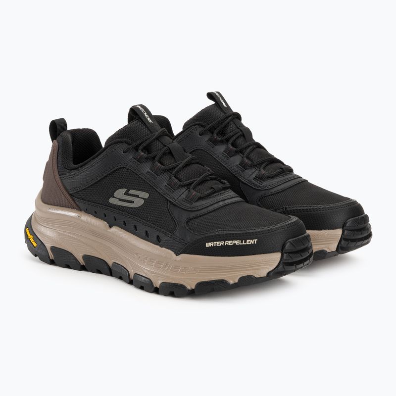 SKECHERS scarpe da uomo D'Lux Trekker nero/naturale 4