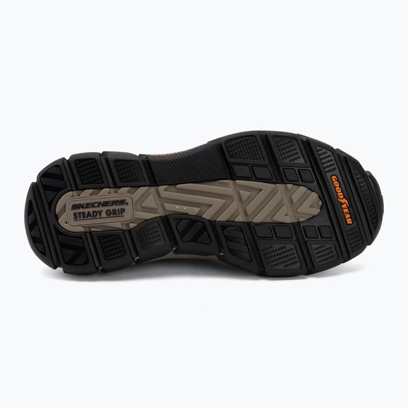Scarpe da uomo SKECHERS Respected Elgin brown 4