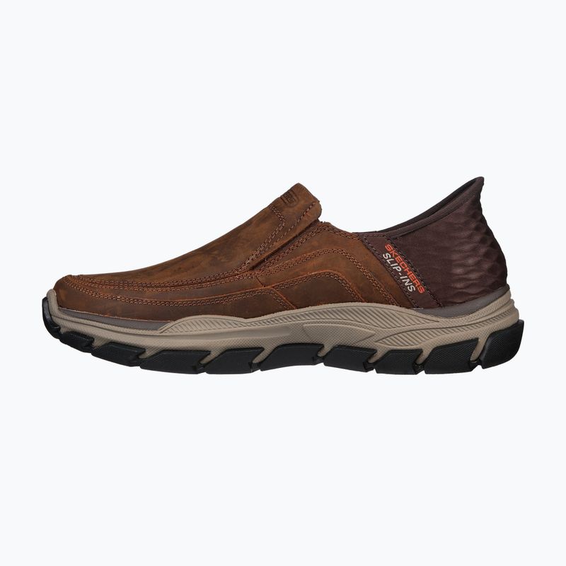 Scarpe da uomo SKECHERS Respected Elgin brown 3