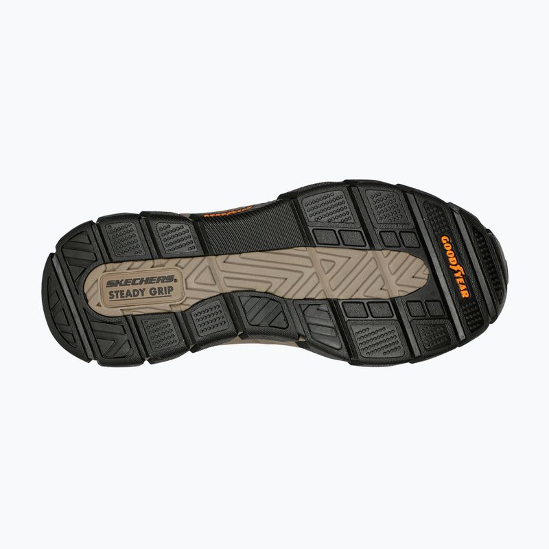 Scarpe da uomo SKECHERS Respected Elgin brown 5