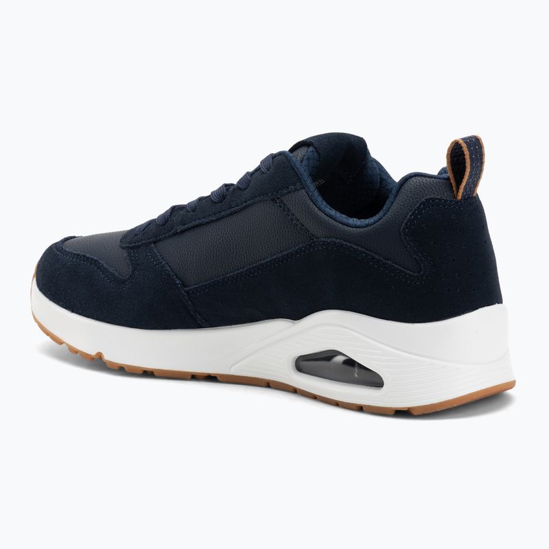 Scarpe da uomo SKECHERS Uno Stacre navy 3