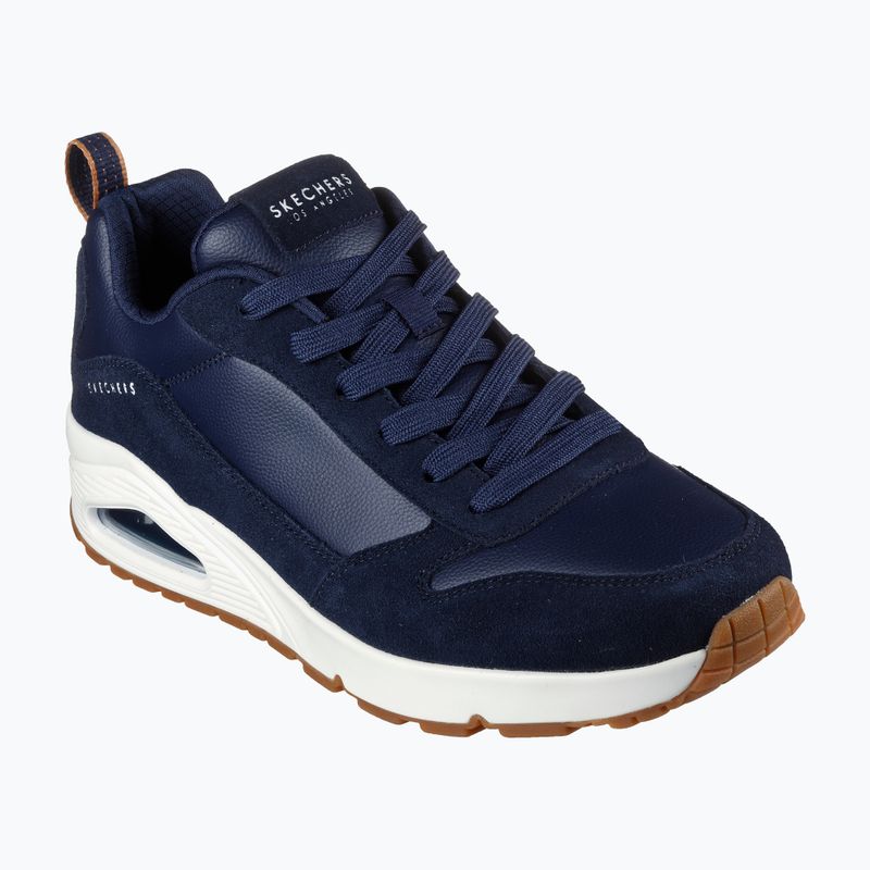 Scarpe da uomo SKECHERS Uno Stacre navy 8