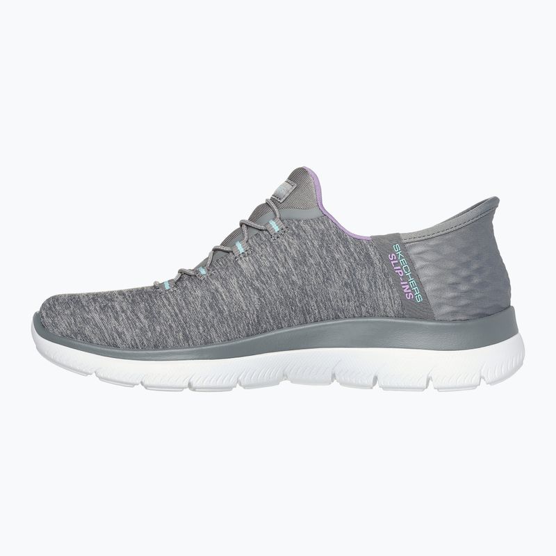 SKECHERS scarpe da donna Summits Dazzling Haze grigio/menta 10