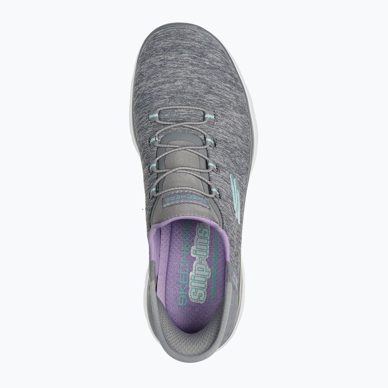 SKECHERS scarpe da donna Summits Dazzling Haze grigio/menta 11