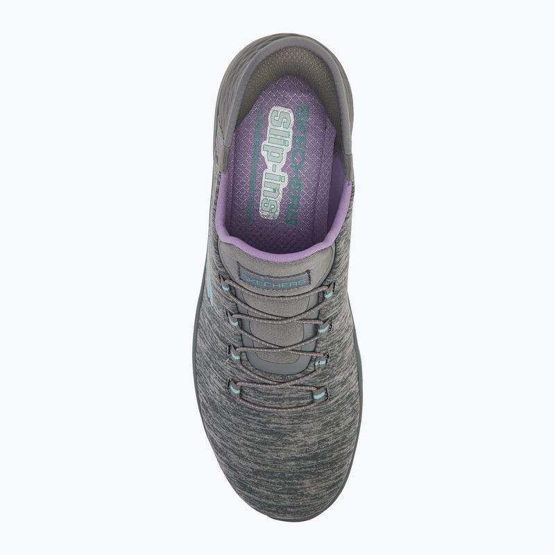 SKECHERS scarpe da donna Summits Dazzling Haze grigio/menta 5