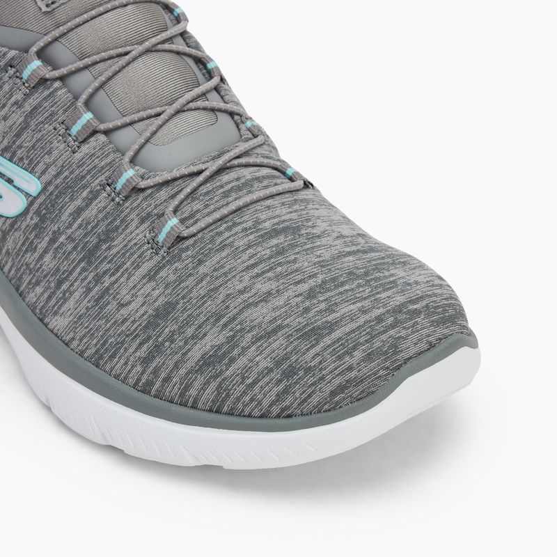 SKECHERS scarpe da donna Summits Dazzling Haze grigio/menta 7