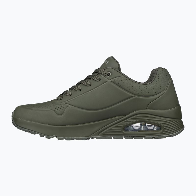 SKECHERS Uno Stand On Air oliva scarpe da uomo 10